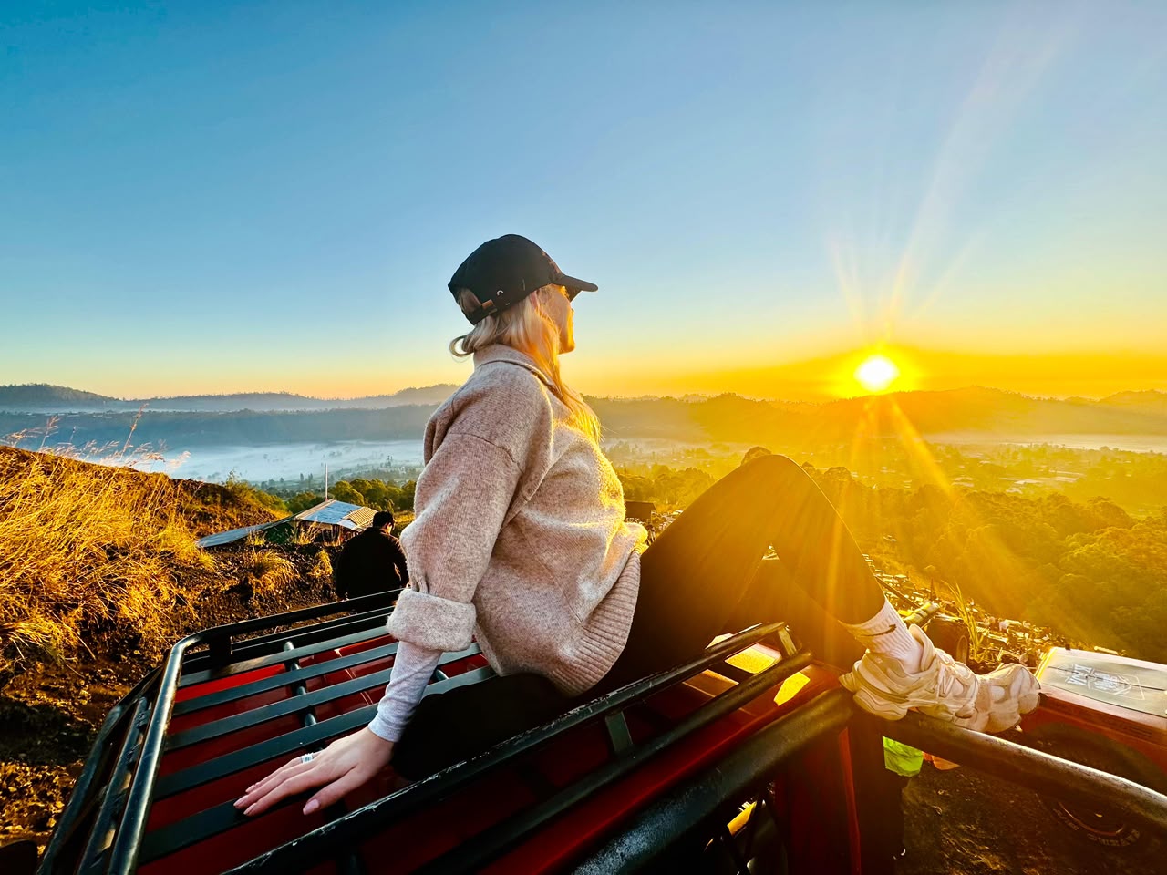 Mount Batur Sunrise & Black Lava Combo with hotel Transfer service